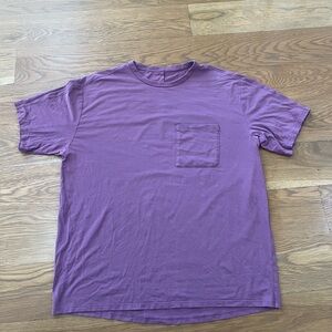Lululemon Men’s The Fundamental Pocket T-Shirt in Purple